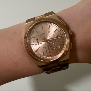 Rose Gold Michael Kors Watch